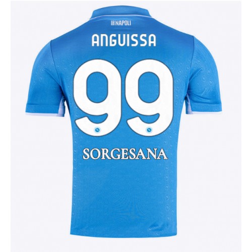 Dres SSC Napoli Frank Anguissa #99 Domaci 2024-25 Kratak Rukav